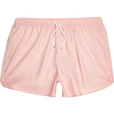 Pink short swim shorts